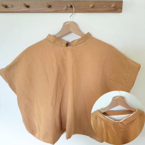 poncho tout doux sans capuche en stock