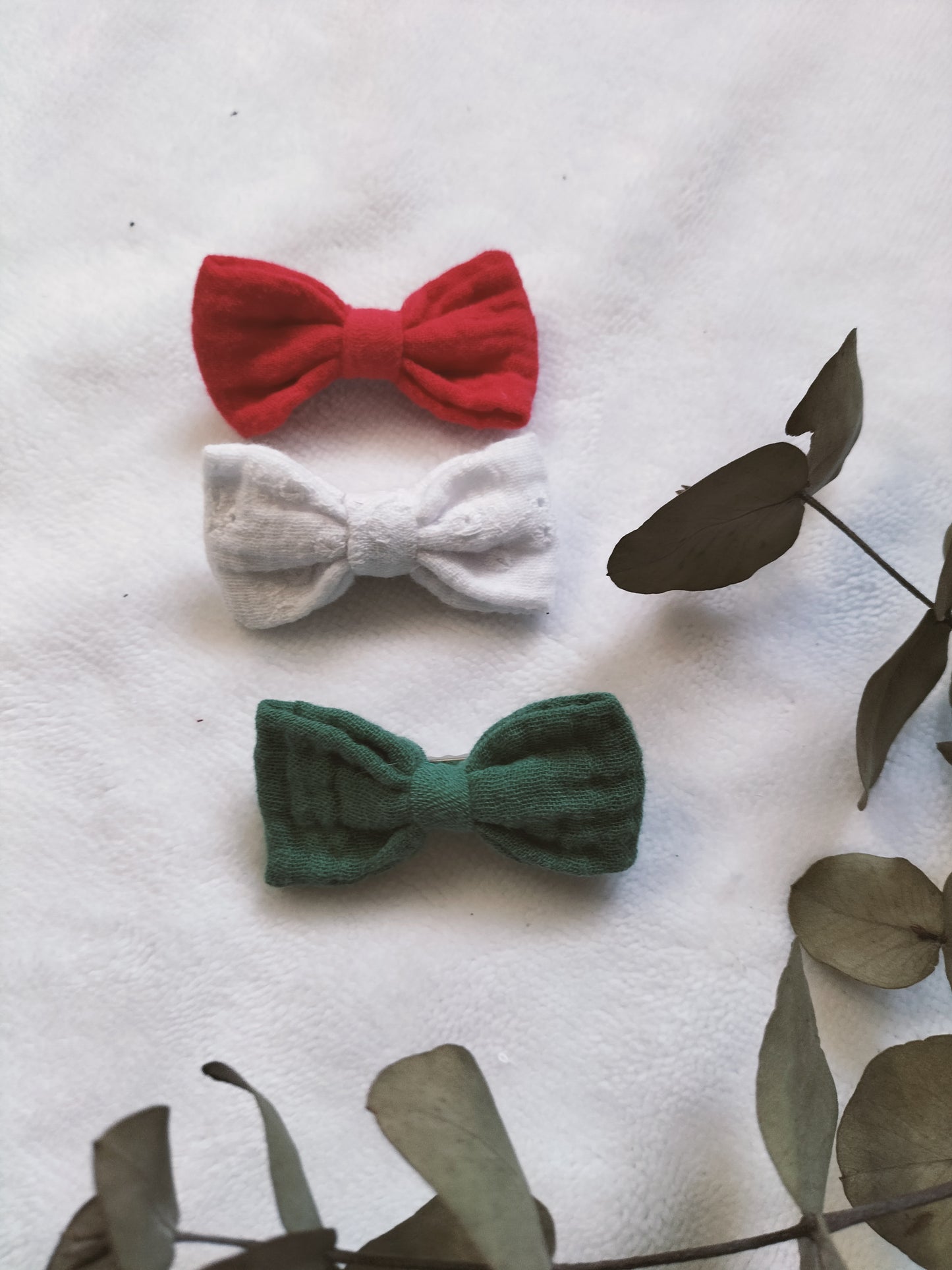 Lot de 3 barrettes en stock