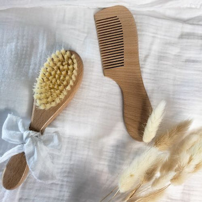 kit Brosse et Peigne bois