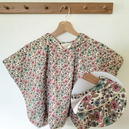 Poncho de sortie sans capuche